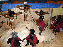 Jesus stirbt am Kreuz (Mt 27,31-61)